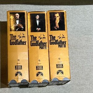 The Godfather Vhs Trilogy